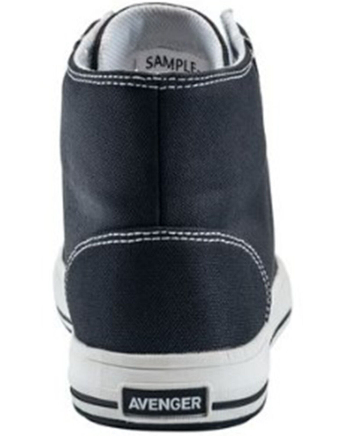 Image #5 - Avenger Men's Blade 8-Eye Lace-Up Work Boots - Composite Toe, Black, hi-res
