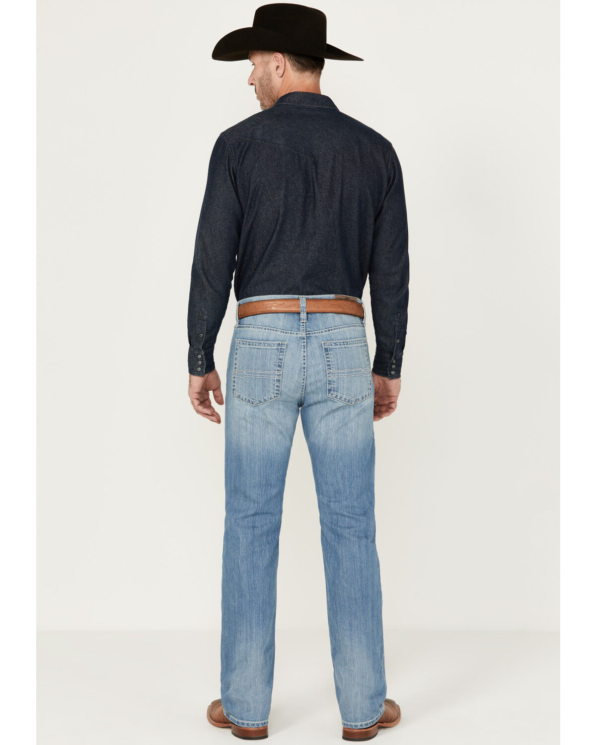Image #3 - Cody James Men's Jackson Slim Straight Stretch Denim Jeans, Blue, hi-res