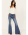 Image #1 - Wrangler Retro Women's Medium Wash High Rise Flare Jeans, , hi-res