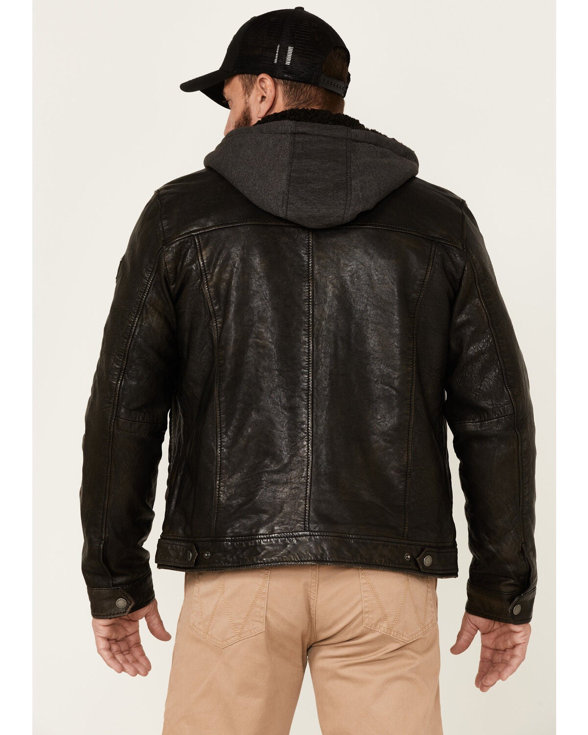 dark grey sherpa jacket