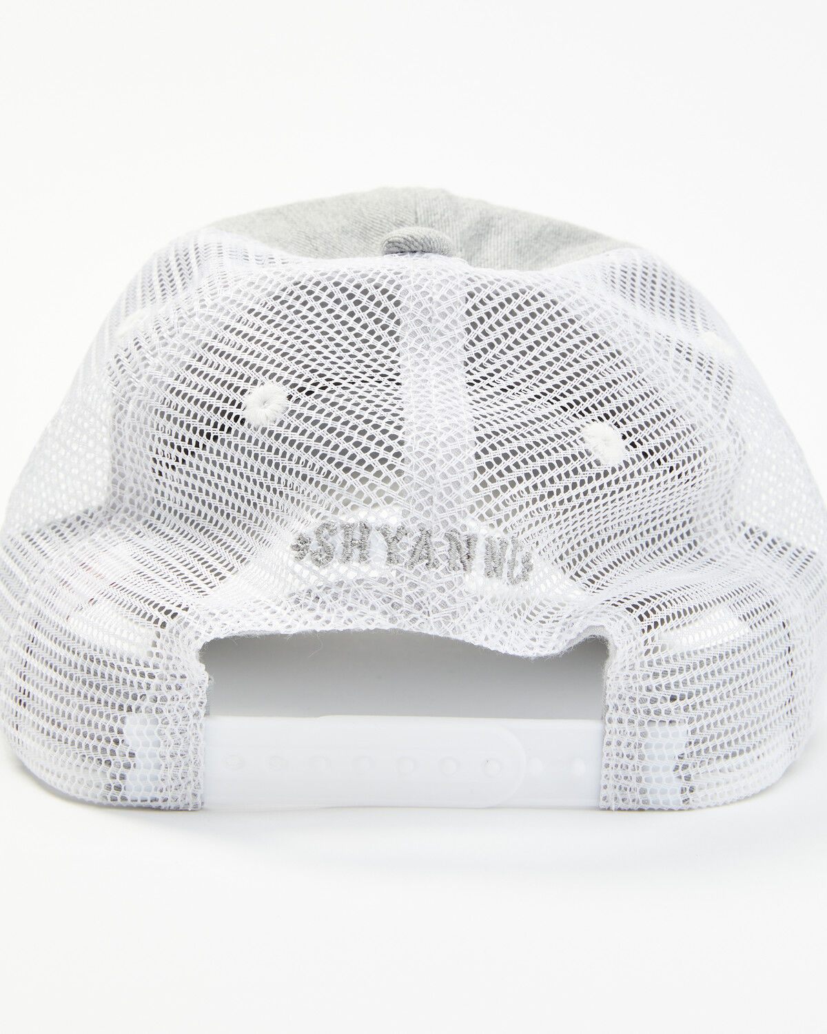 Image #3 - Shyanne Women's Wild & Free Butterfly Mesh-Back Ball Cap, Light Grey, hi-res