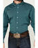 Image #3 - Resistol Men's Jackson Business Micro Striped Long Sleeve Button-Down Western Shirt, Teal, hi-res
