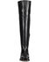 Image #5 - Frye Women's Campus Low Heel Over The Knee Fashion Boots - Round Toe, Black, hi-res