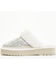 Image #3 - Ariat Women's Jackie Square Toe Platform Slippers, Cream, hi-res