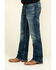 Image #3 - Cody James Core Men's Sundance Medium Wash Stretch Slim Bootcut Jeans , Blue, hi-res