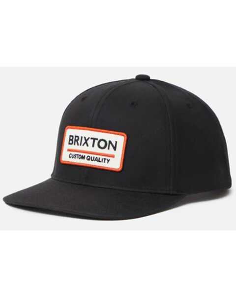 Image #1 - Brixton Men's Palmer Proper Netplus MP Ball Cap , Black, hi-res