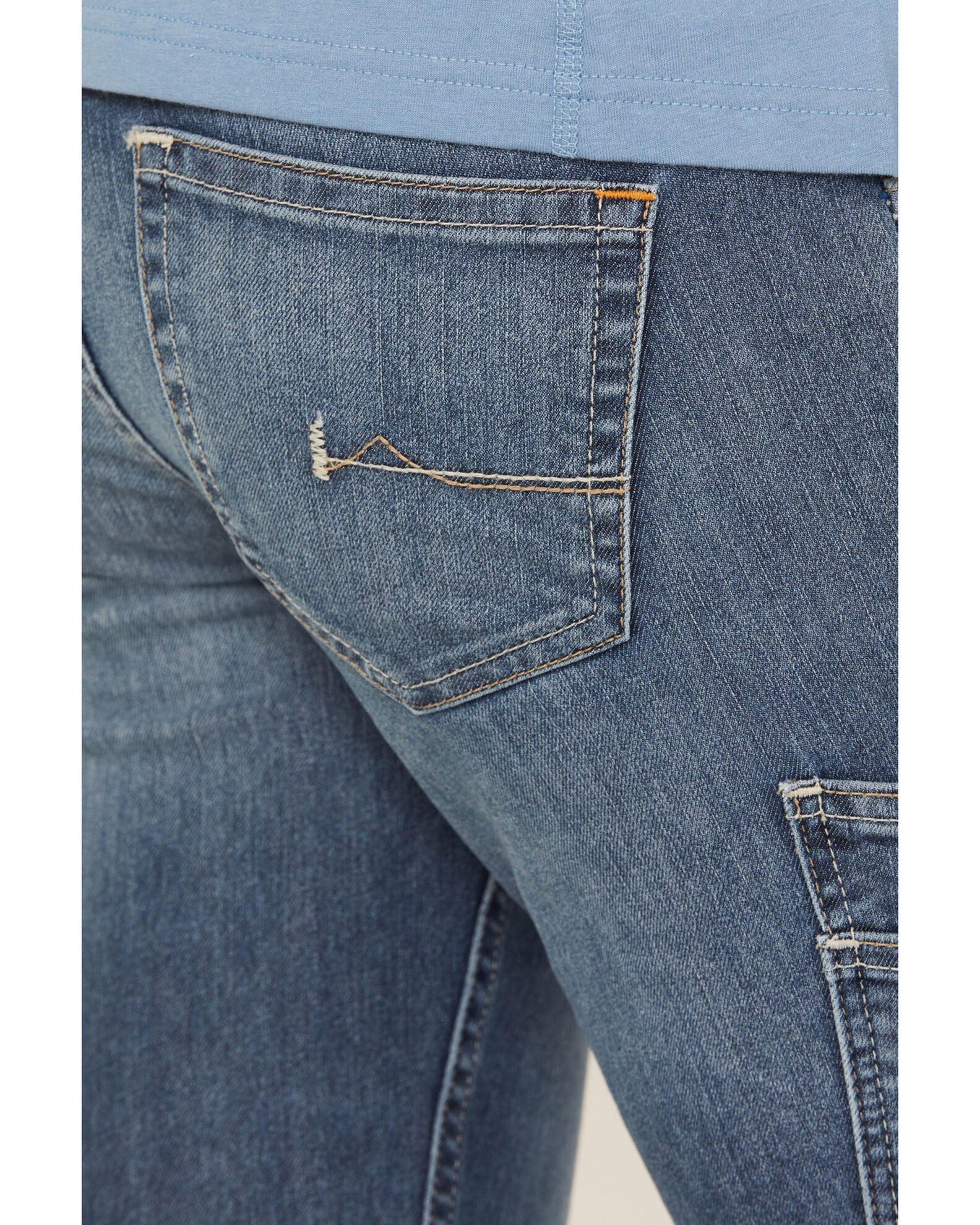 Product Name Ariat Women's Rebar Mid Rise Durastretch Raven Work Bootcut Jeans