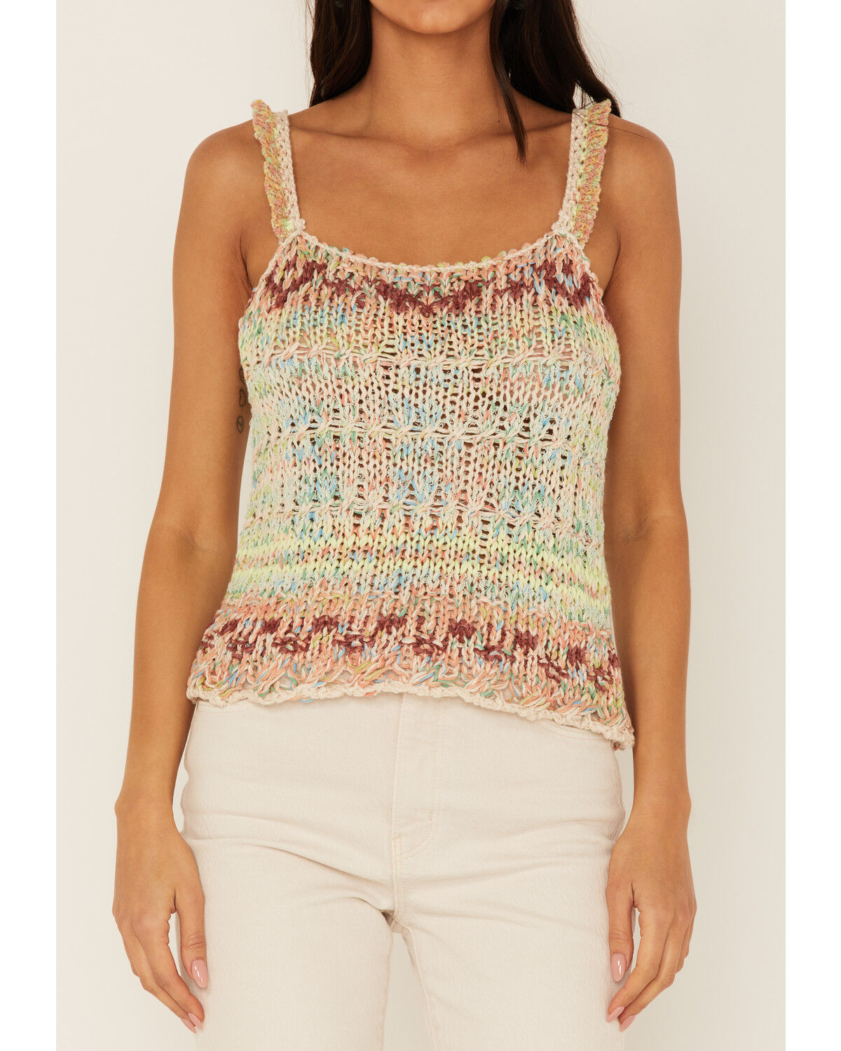Image #3 - Free People Women's Palmetto Knit Tank, Multi, hi-res