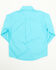 Image #3 - Cinch Toddler Boys' Solid Long Sleeve Button-Down Western Shirt, Turquoise, hi-res