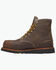 Image #2 - Thorogood Men's 1957 Series 6" Waterproof Moc Work Boots - Steel toe, Brown, hi-res
