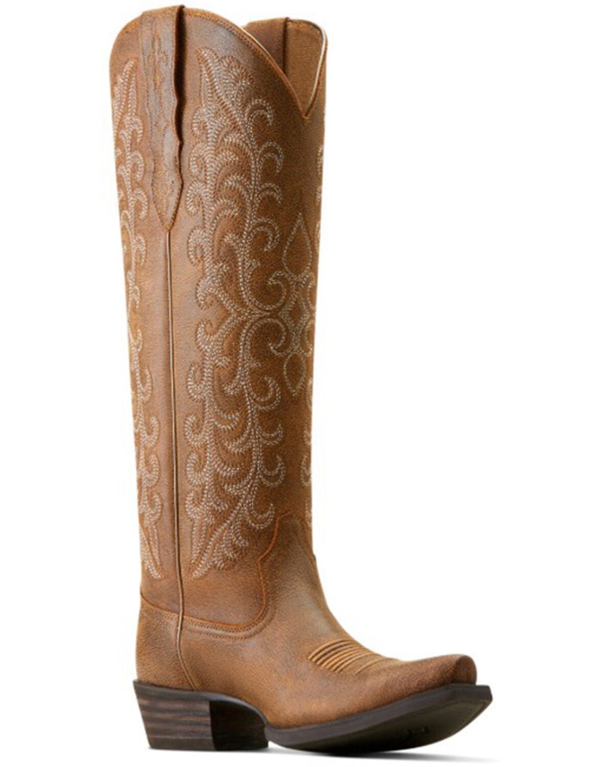 Ariat Women's Tallahassee Stretchfit Western Boots - Snip Toe, Brown, hi-res