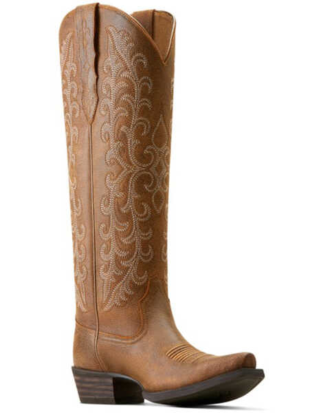 Ariat Women's Tallahassee Stretchfit Western Boots - Snip Toe , Brown, hi-res