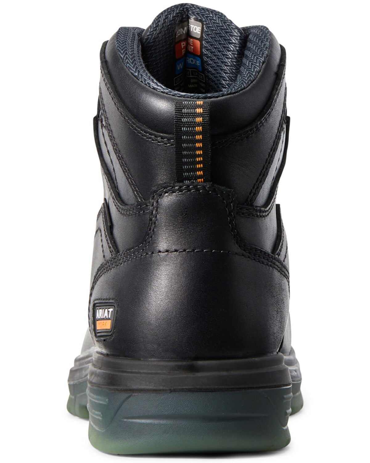 Image #3 - Ariat Men's Turbo Waterproof Work Boots - Carbon Toe, , hi-res