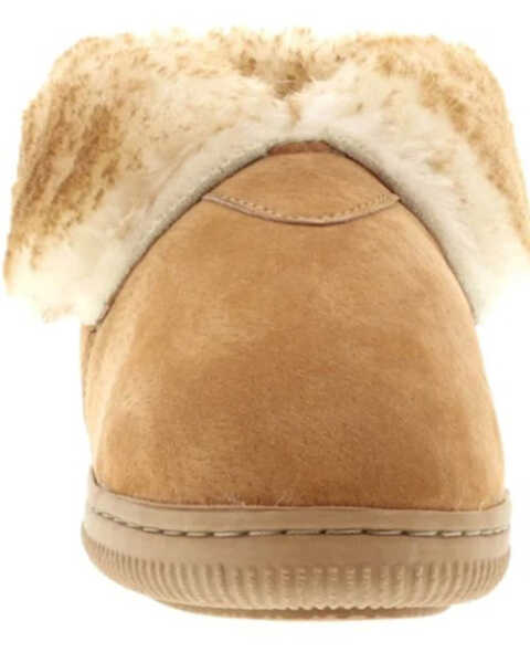 Lamo Footwear Girls' Faux Fur Booties, Chestnut, hi-res