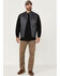 Image #2 - Brothers and Sons Men's Solid Baby Twill CC Zip-Front Vest, Charcoal, hi-res