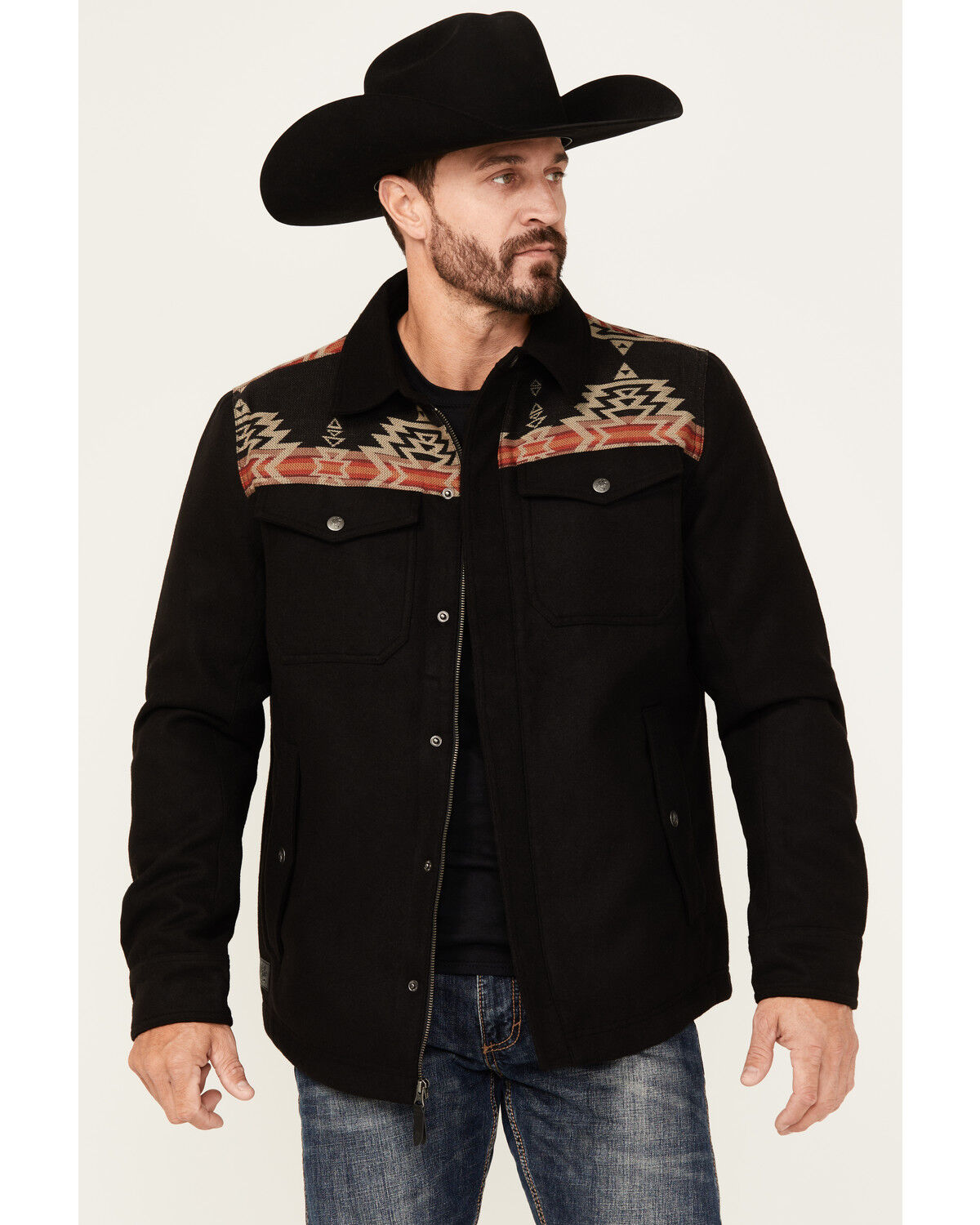 Image #1 - Moonshine Spirit Men's Sierra Negra 2 Shirt Jacket, Black, hi-res
