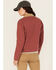 Image #4 - Carhartt Women's Rugged Flex® Loose Fit Canvas Detroit Jacket, Maroon, hi-res
