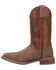 Image #3 - Laredo Men's Tusk Western Performance Boots - Broad Square Toe, Beige/khaki, hi-res