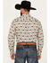 Image #4 - Ariat Men's Chimayo Southwestern Print Long Sleeve Button-Down Western Shirt, Sand, hi-res