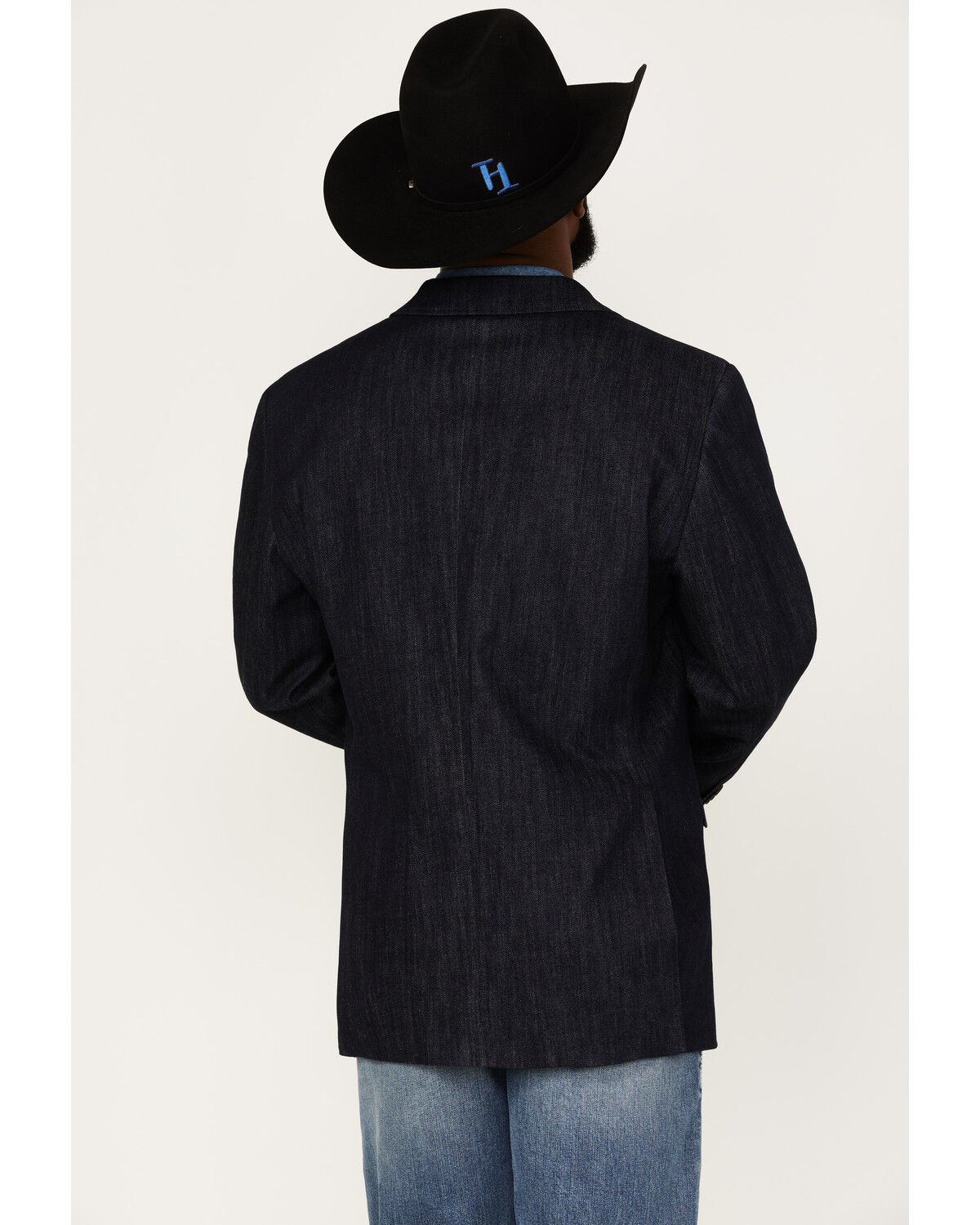 Image #4 - Cody James Men's Kentucky Denim Blazer, Indigo, hi-res