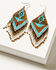 Image #1 - Idyllwind Women's Southwestern Trail Bronze Earrings, Bronze, hi-res