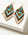 Image #1 - Idyllwind Women's Southwestern Trail Bronze Earrings , Bronze, hi-res