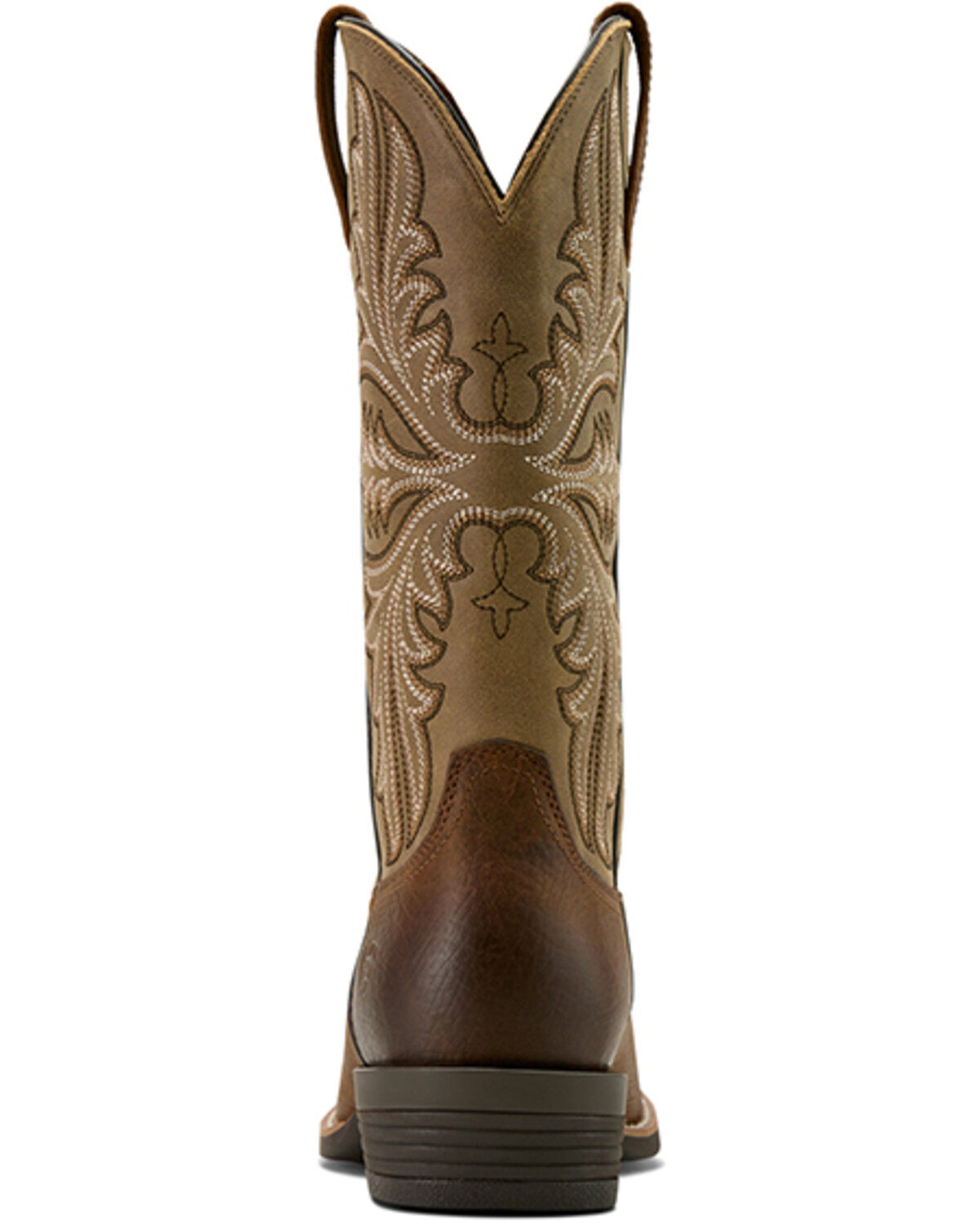 Image #3 - Ariat Men's Hustler Performance Western Boots - Square Toe, Brown, hi-res