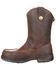 Georgia Boot Men's Athens Western Work Boots - Moc Toe, Brown, hi-res