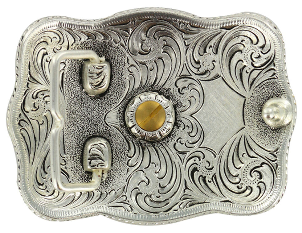 Cody James Men's Rectangular Louisiana Belt Buckle, Multi, hi-res