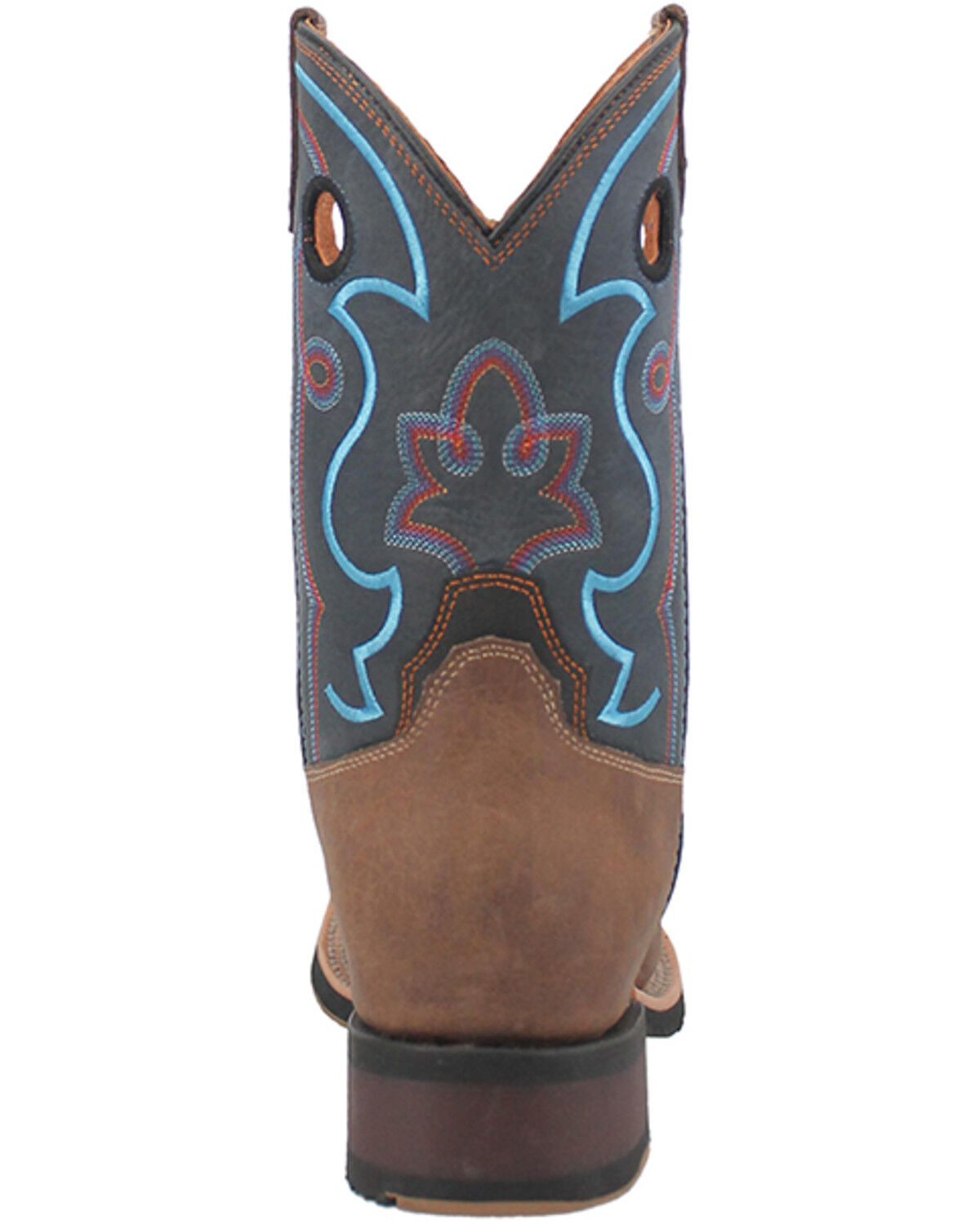 Image #5 - Dan Post Women's Jesse Western Performance Boots - Broad Square Toe, Brown, hi-res