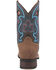 Image #5 - Dan Post Women's Jesse Western Performance Boots - Broad Square Toe, Brown, hi-res