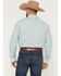 Image #4 - Wrangler X Cody Johnson Men's Striped Long Sleeve Button-Down Western Shirt, Green, hi-res