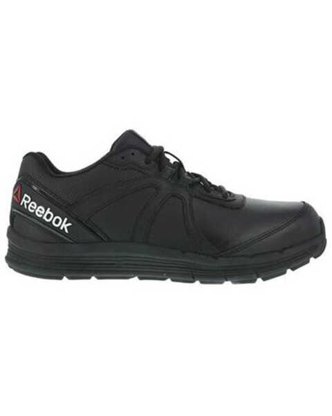 Image #2 - Reebok Men's Performance Cross Trainer Lace-Up Work Shoes - Steel Toe, Black, hi-res