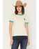 Image #2 - Wrangler X Lainey Wilson Women's Hearts Short Sleeve Tee, Cream, hi-res