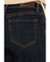 Image #4 - Rock & Roll Denim Women's Dark Wash High Rise Western Yoke Modest Bootcut Stretch Denim Jeans, Dark Wash, hi-res