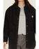 Image #3 - Carhartt Women's Loose Fit Fleece Shacket, Black, hi-res