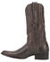 Image #3 - Dingo Men's Ace High Python Snake Print Leather Western Boots - Round Toe, Brown, hi-res