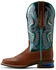 Image #3 - Ariat Women's Captivate Performance Western Boots - Broad Square Toe, Blue, hi-res