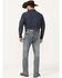 Image #3 - Wrangler Retro Men's Slim Fit Bootcut Jeans , Blue, hi-res