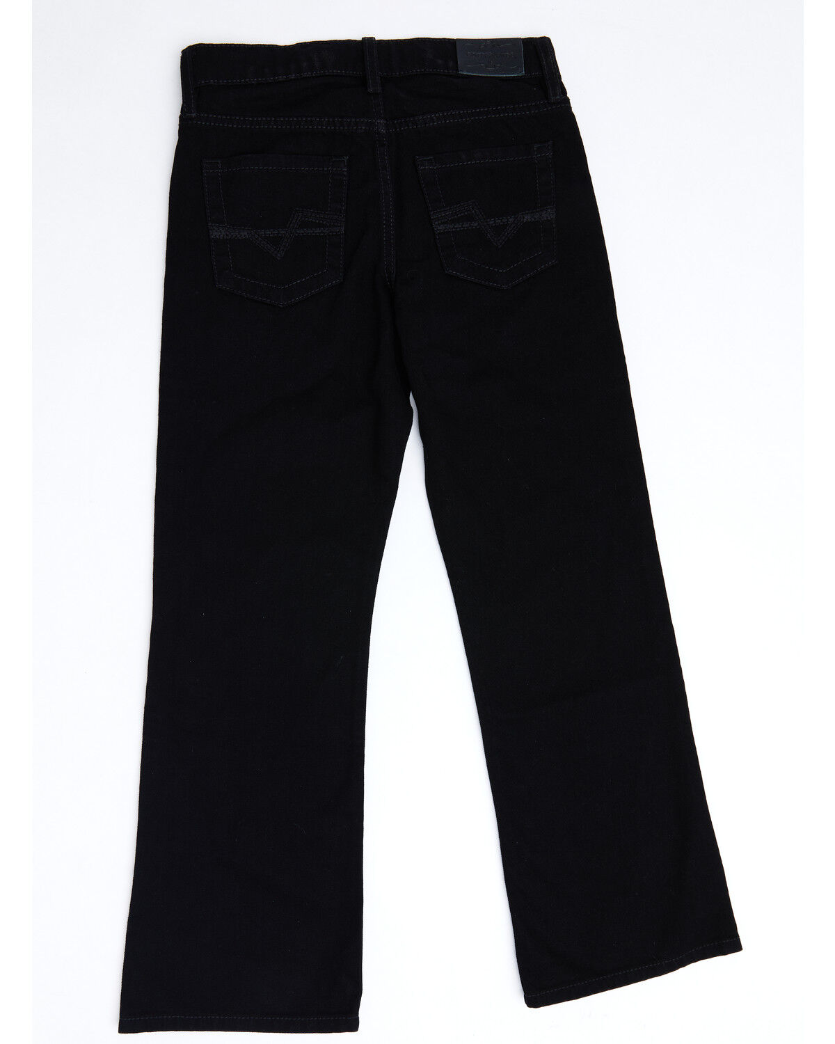 Image #3 - Cody James Boys' Night Rider Mid Rise Rigid Relaxed Bootcut Jeans, Black, hi-res