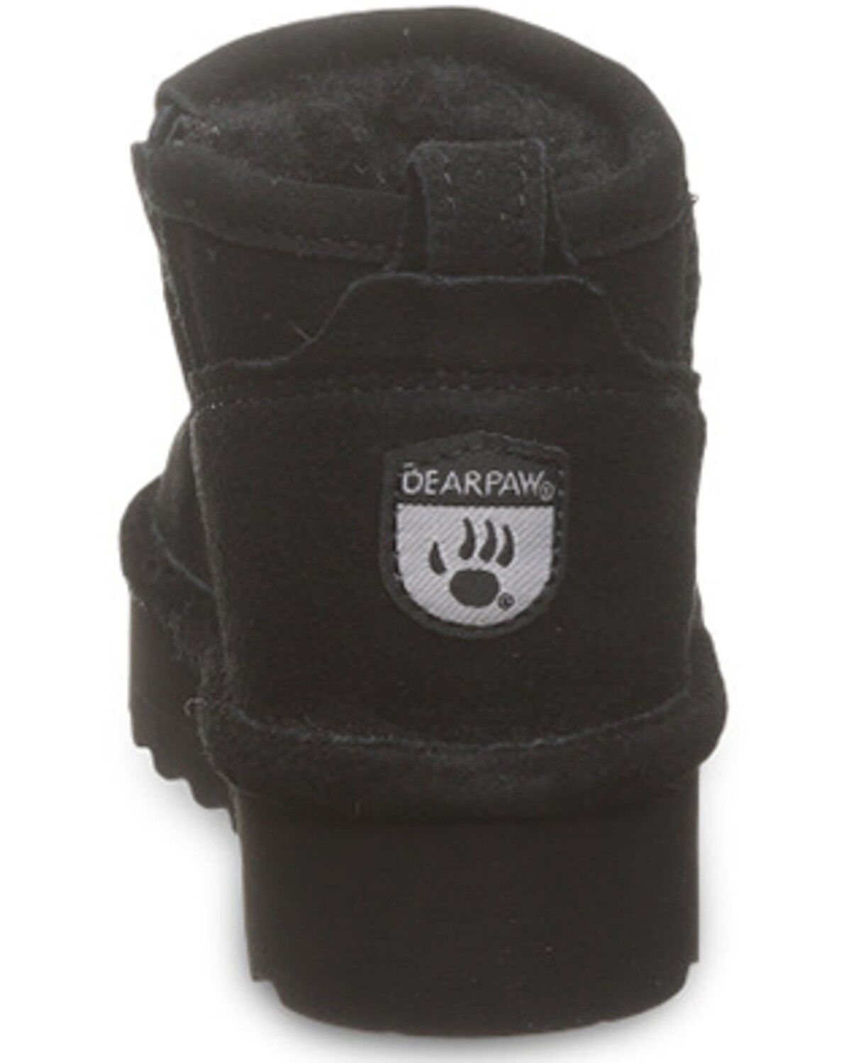 Image #5 - Bearpaw Girls' Retro Shorty Casual Boots, Black, hi-res
