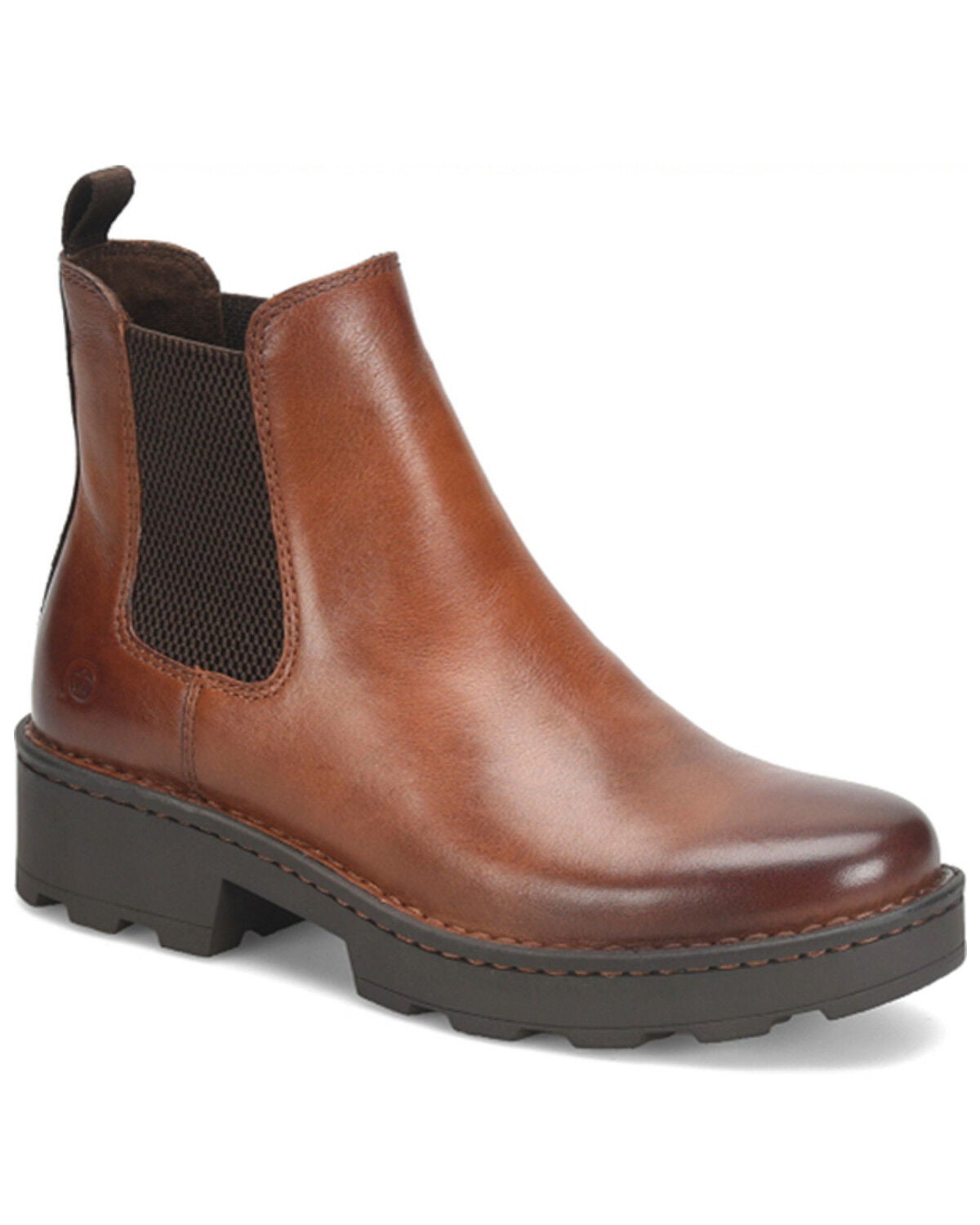 Image #1 - Born Women's Verona Chelsea Boots - Round Toe, Brown, hi-res