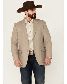 Cody James Men's Nashville Button-Front Tan Western Sportcoat , Tan, hi-res