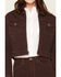 Image #3 - Ariat Women's Cavalry Long Sleeve Shirt Jacket, Purple, hi-res