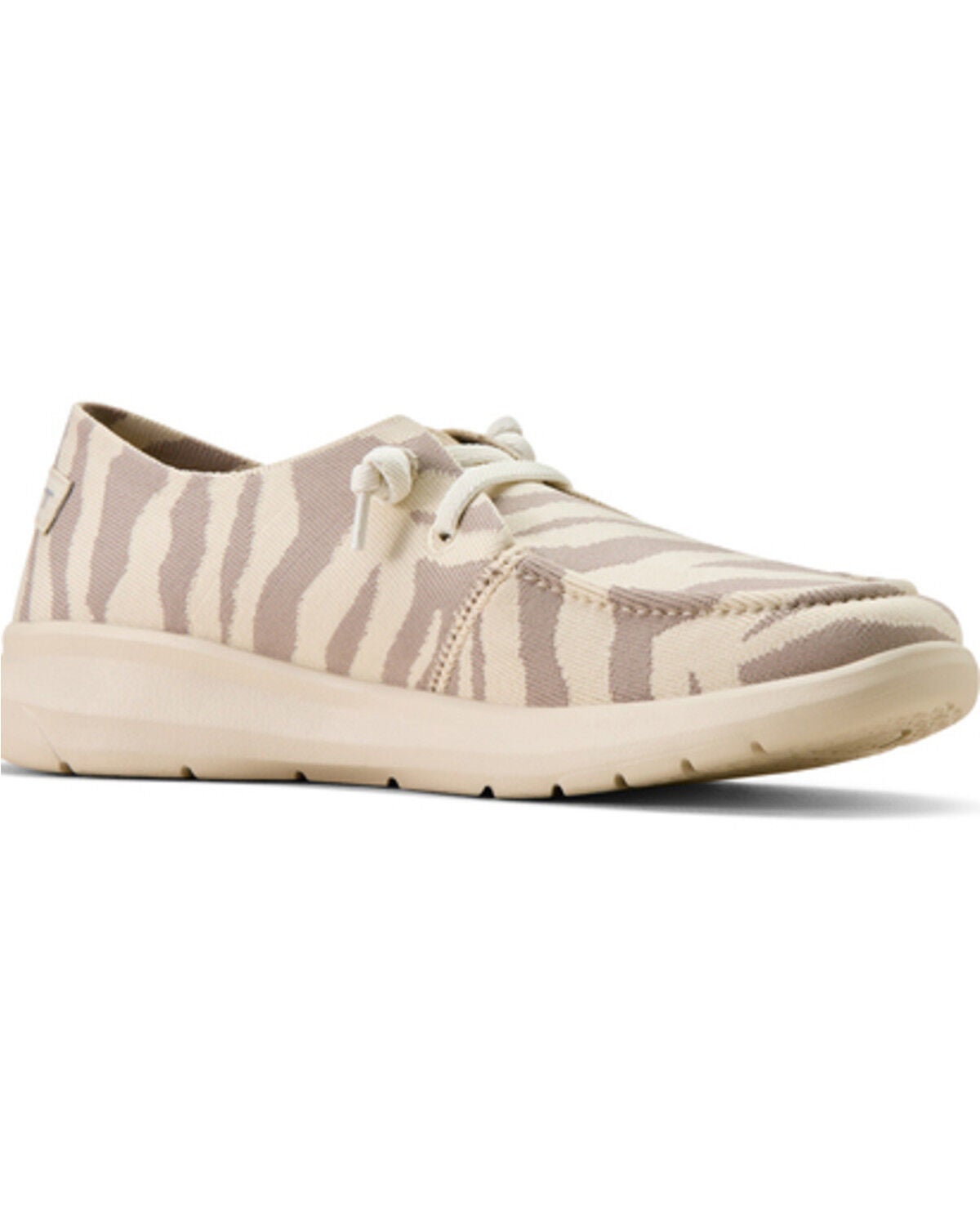 Image #1 - Ariat Women's Tiger Print Hilo Casual Shoes - Moc Toe, Multi, hi-res