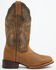 Image #2 - Dan Post Women's Jillian Western Boots - Broad Square Toe, Tan, hi-res