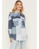 Image #2 - Kimes Ranch Women's Olly Patchwork Long Sleeve Snap Denim Shirt, Blue, hi-res