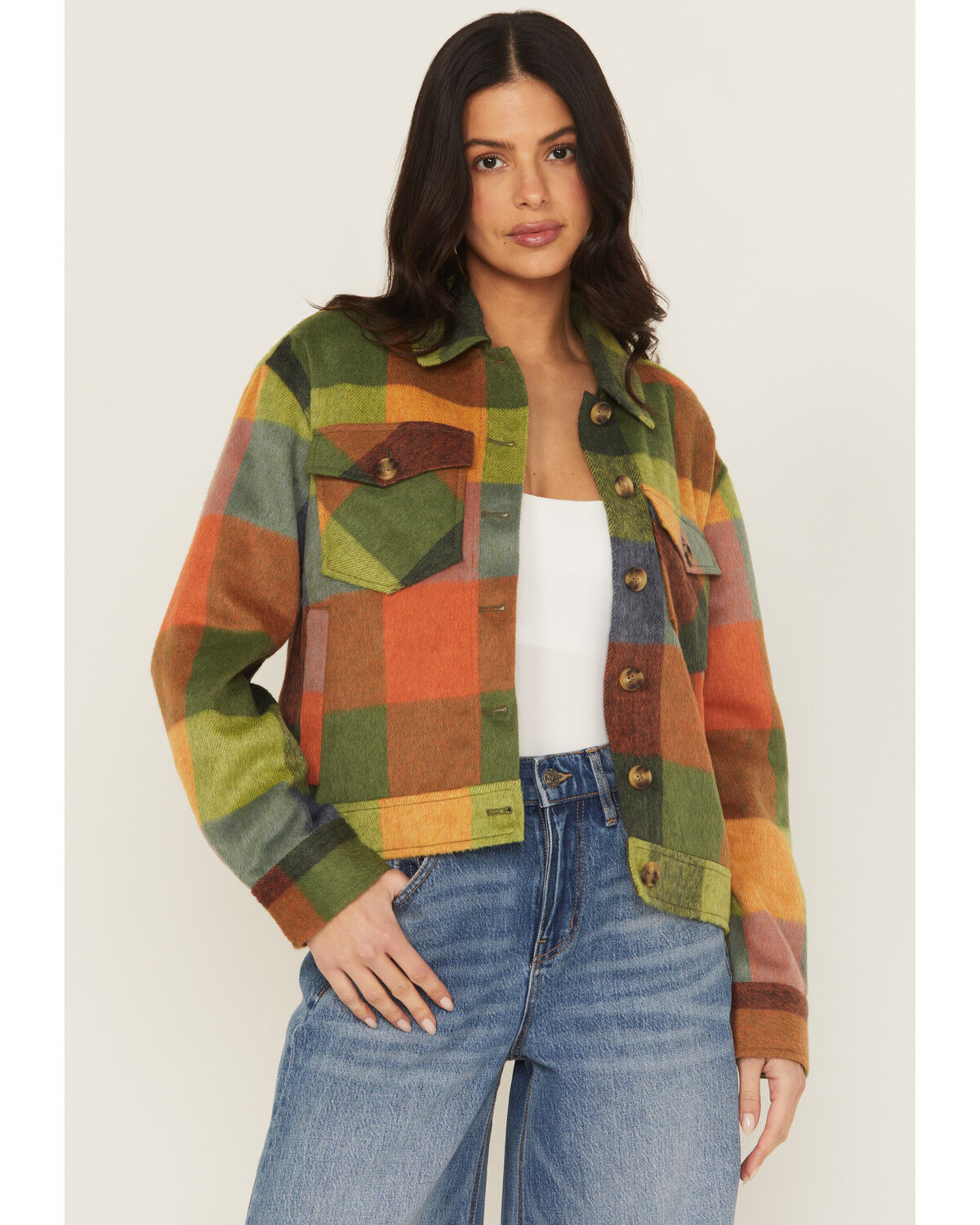 Cleo + Wolf Women's Patchwork Leather Jacket - Country Outfitter