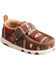 Image #1 - Hooey by Twisted X Infant Southwestern Print Lopers, Red, hi-res