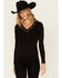Image #1 - Idyllwind Women's Hidalgo Embellished Fringe Top, , hi-res